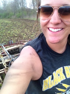 Or selfies from the seat of a tractor